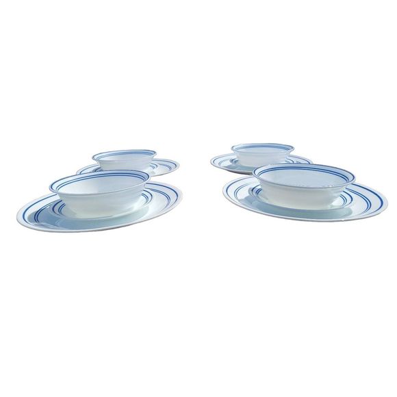 SOLD- Corelle 12 Piece Dinnerware Set Vintage - Picture 3 of 15